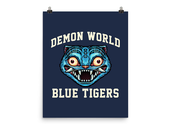 Demon World Blue Tigers