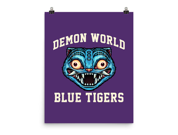 Demon World Blue Tigers
