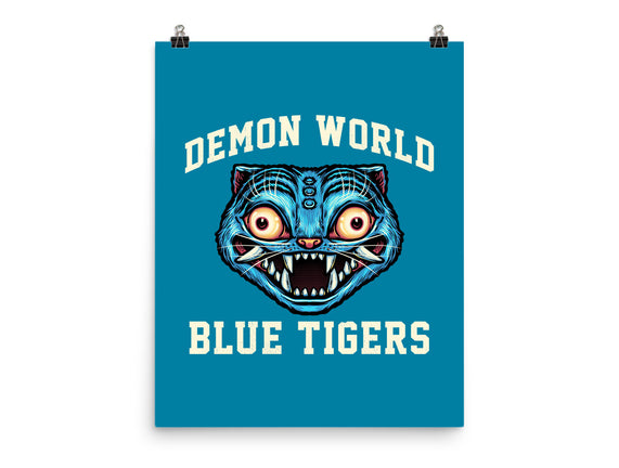 Demon World Blue Tigers