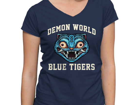 Demon World Blue Tigers