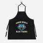 Demon World Blue Tigers-Unisex-Kitchen-Apron-glitchygorilla