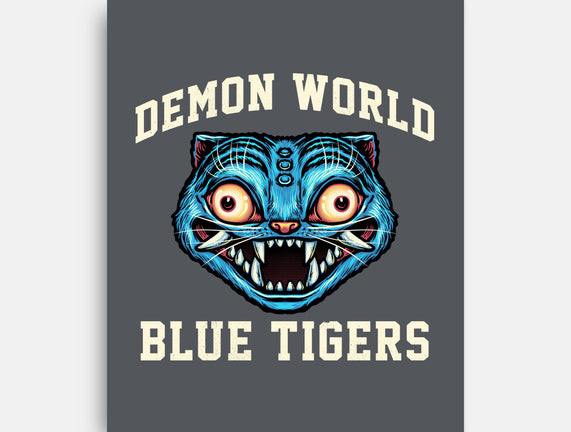Demon World Blue Tigers