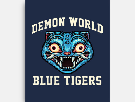 Demon World Blue Tigers