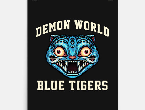 Demon World Blue Tigers
