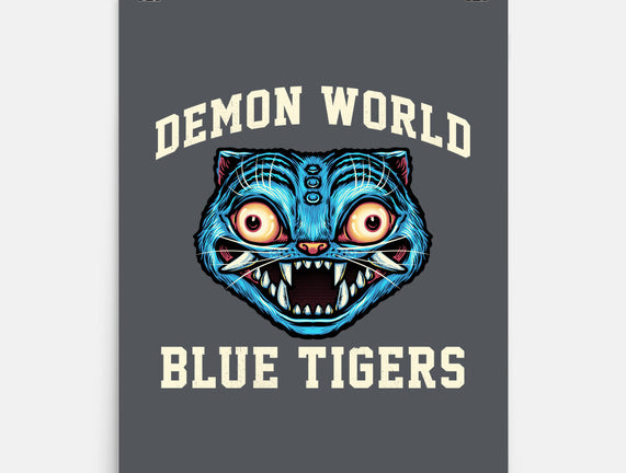 Demon World Blue Tigers