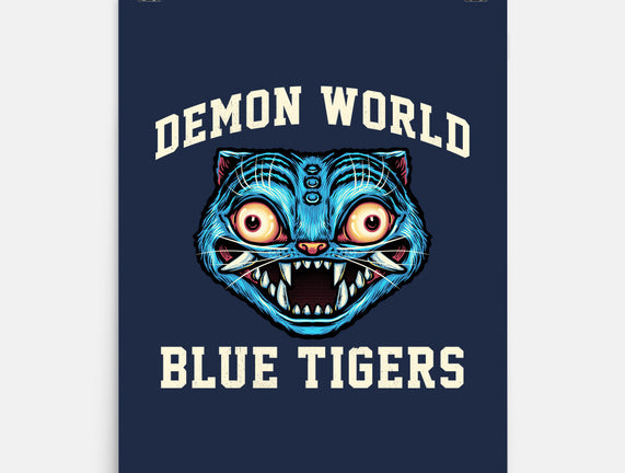 Demon World Blue Tigers