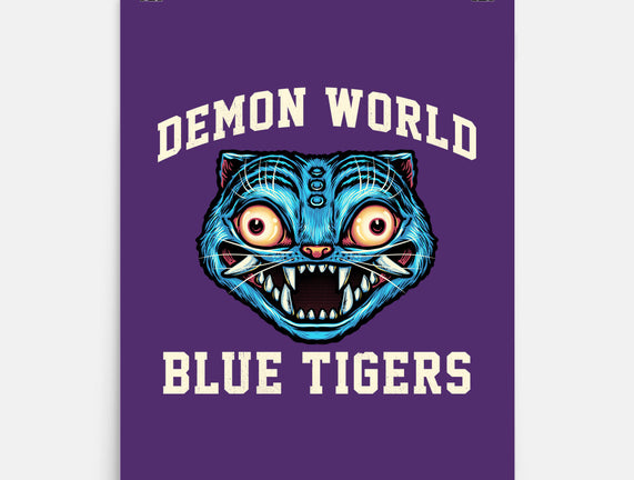 Demon World Blue Tigers