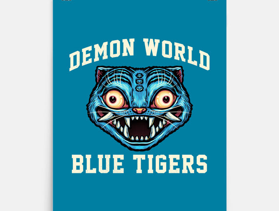 Demon World Blue Tigers