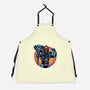 Conquer The Universe-Unisex-Kitchen-Apron-glitchygorilla