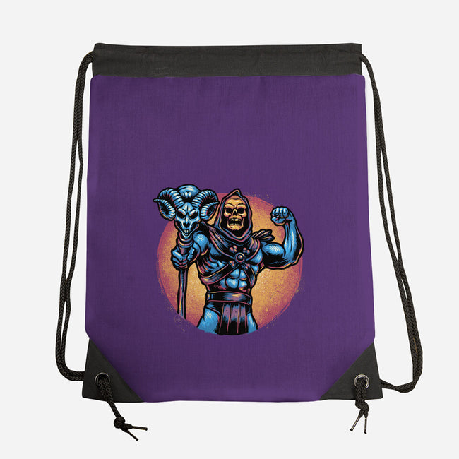 Conquer The Universe-None-Drawstring-Bag-glitchygorilla