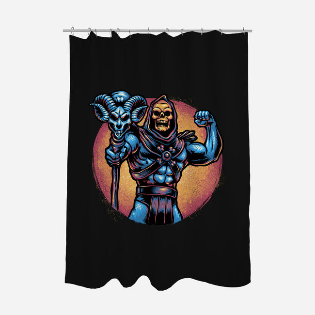 Conquer The Universe-None-Polyester-Shower Curtain-glitchygorilla