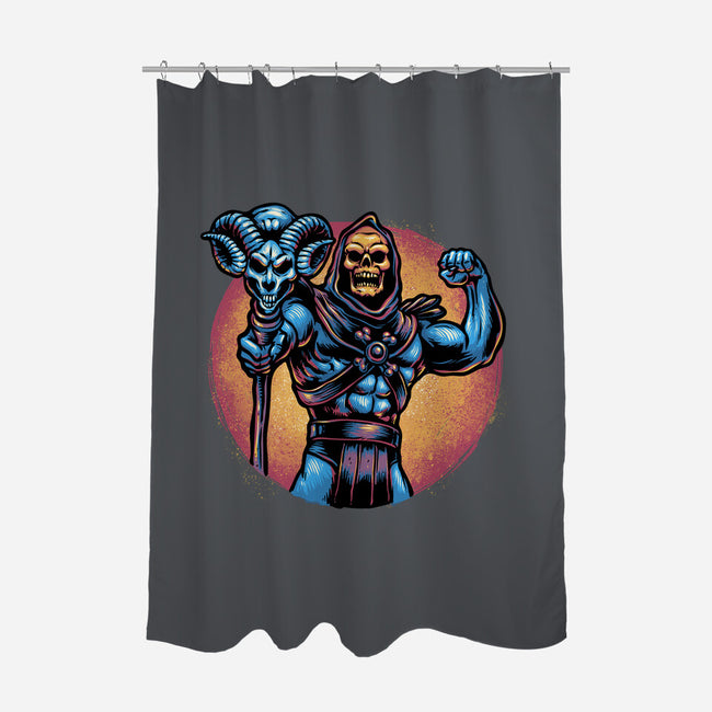 Conquer The Universe-None-Polyester-Shower Curtain-glitchygorilla