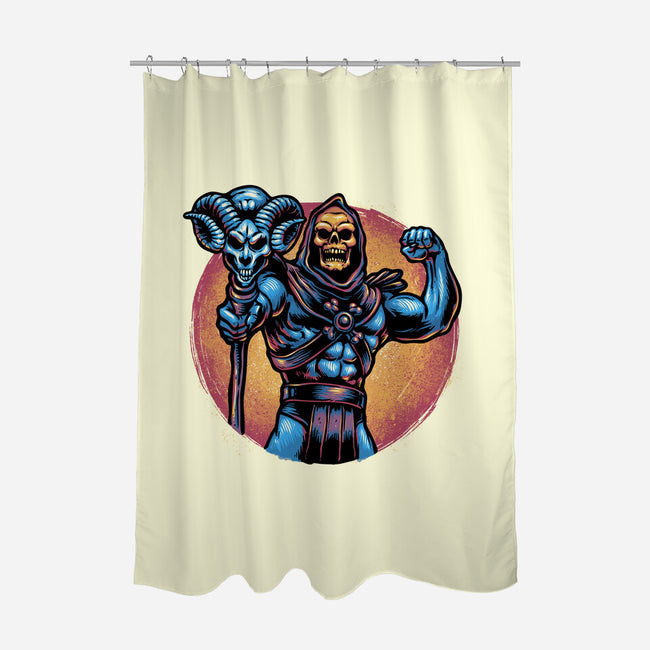 Conquer The Universe-None-Polyester-Shower Curtain-glitchygorilla
