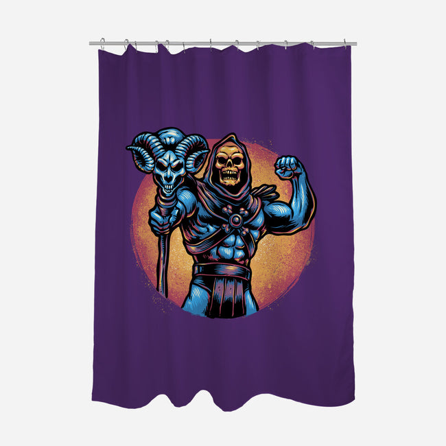 Conquer The Universe-None-Polyester-Shower Curtain-glitchygorilla