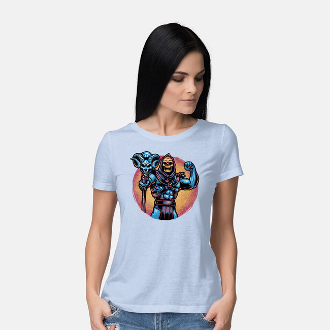 Conquer The Universe-Womens-Basic-Tee-glitchygorilla