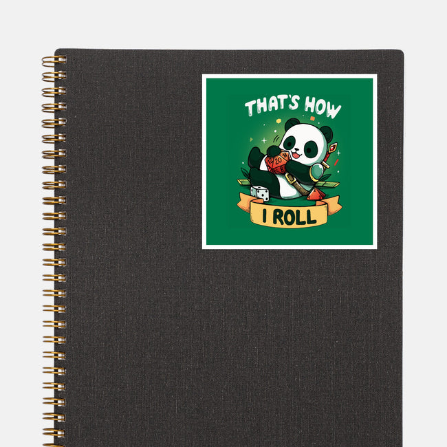 That's How I Roll-None-Glossy-Sticker-Vallina84