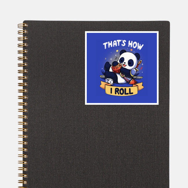 That's How I Roll-None-Glossy-Sticker-Vallina84
