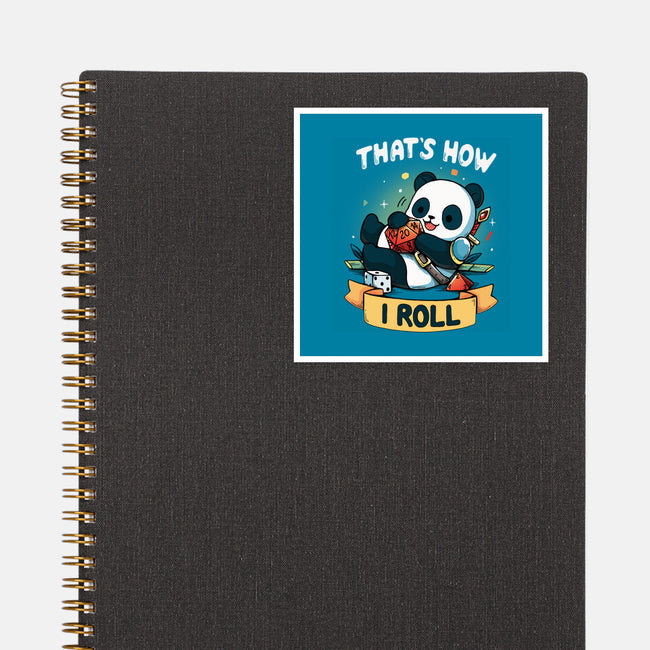 That's How I Roll-None-Glossy-Sticker-Vallina84