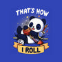 That's How I Roll-Womens-Racerback-Tank-Vallina84