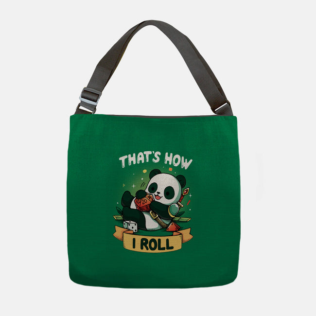 That's How I Roll-None-Adjustable Tote-Bag-Vallina84