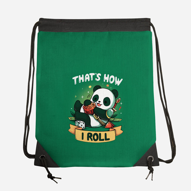 That's How I Roll-None-Drawstring-Bag-Vallina84