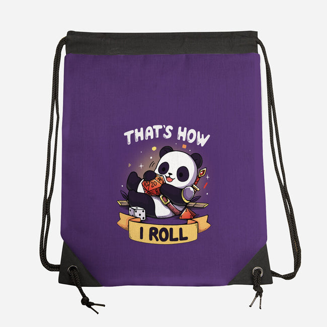 That's How I Roll-None-Drawstring-Bag-Vallina84