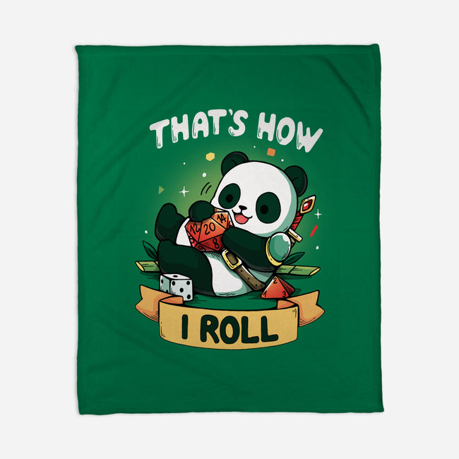That's How I Roll-None-Fleece-Blanket-Vallina84