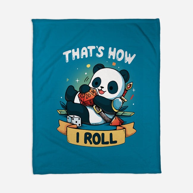 That's How I Roll-None-Fleece-Blanket-Vallina84