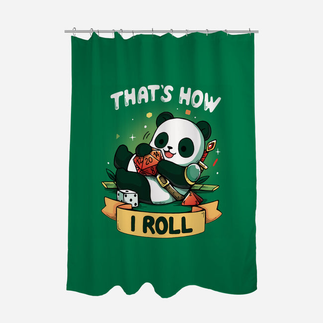 That's How I Roll-None-Polyester-Shower Curtain-Vallina84