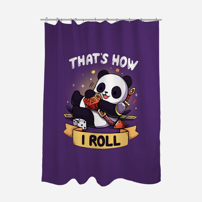 That's How I Roll-None-Polyester-Shower Curtain-Vallina84