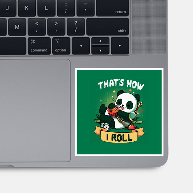 That's How I Roll-None-Glossy-Sticker-Vallina84