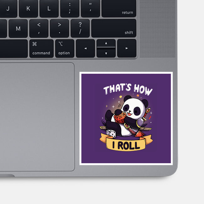 That's How I Roll-None-Glossy-Sticker-Vallina84