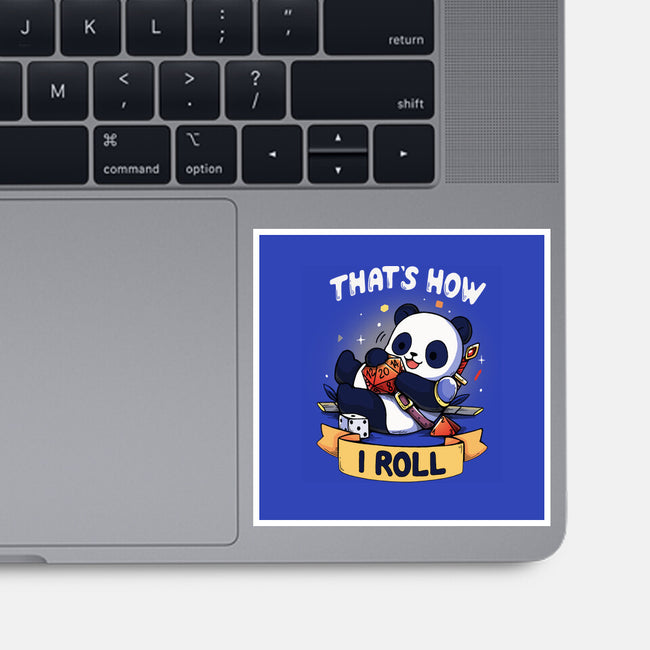 That's How I Roll-None-Glossy-Sticker-Vallina84