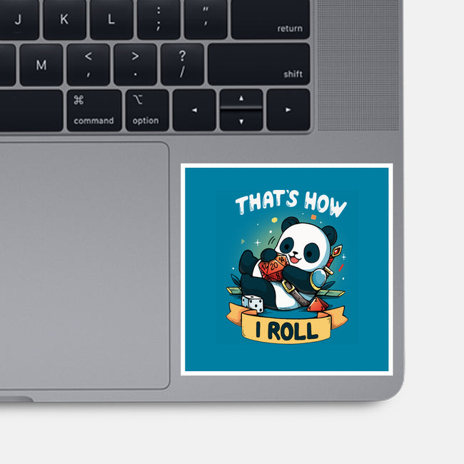 That's How I Roll-None-Glossy-Sticker-Vallina84
