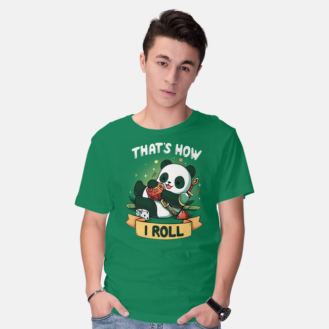 That's How I Roll-Mens-Basic-Tee-Vallina84