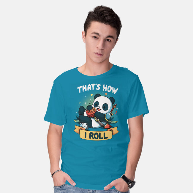 That's How I Roll-Mens-Basic-Tee-Vallina84