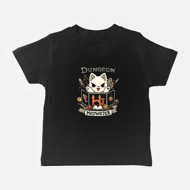 Great Dungeon Meowster-Baby-Basic-Tee-Vallina84