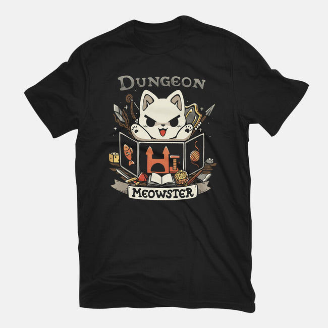 Great Dungeon Meowster-Mens-Basic-Tee-Vallina84
