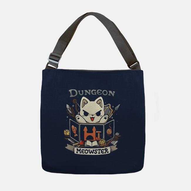 Great Dungeon Meowster-None-Adjustable Tote-Bag-Vallina84