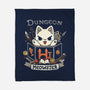 Great Dungeon Meowster-None-Fleece-Blanket-Vallina84
