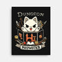 Great Dungeon Meowster-None-Stretched-Canvas-Vallina84