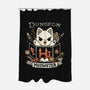 Great Dungeon Meowster-None-Polyester-Shower Curtain-Vallina84