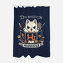 Great Dungeon Meowster-None-Polyester-Shower Curtain-Vallina84