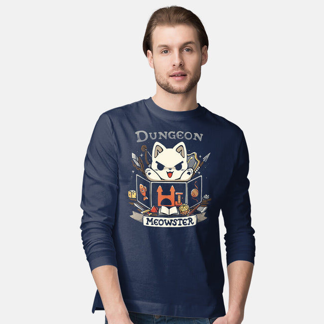 Great Dungeon Meowster-Mens-Long Sleeved-Tee-Vallina84