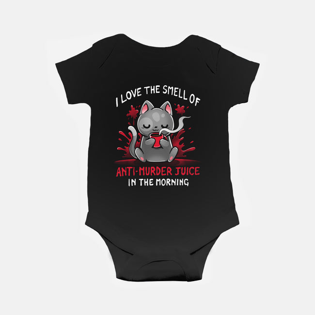 Anti-Murder Juice-Baby-Basic-Onesie-Vallina84