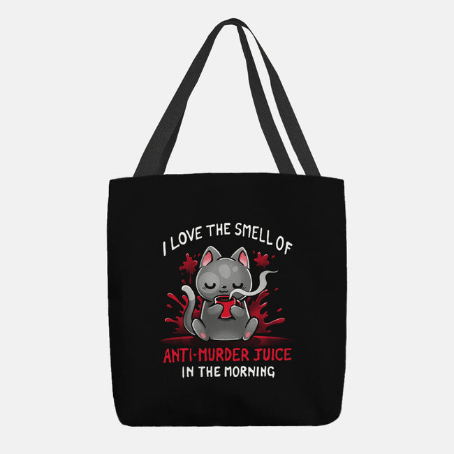 Anti-Murder Juice-None-Basic Tote-Bag-Vallina84