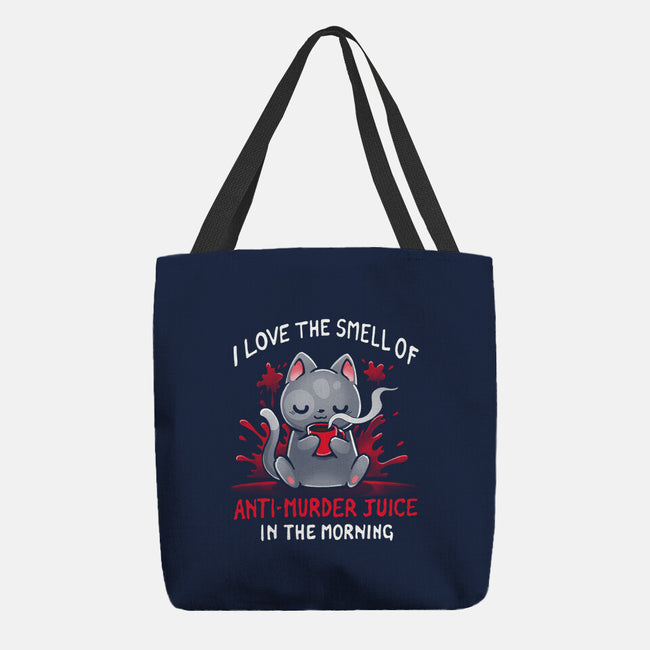 Anti-Murder Juice-None-Basic Tote-Bag-Vallina84