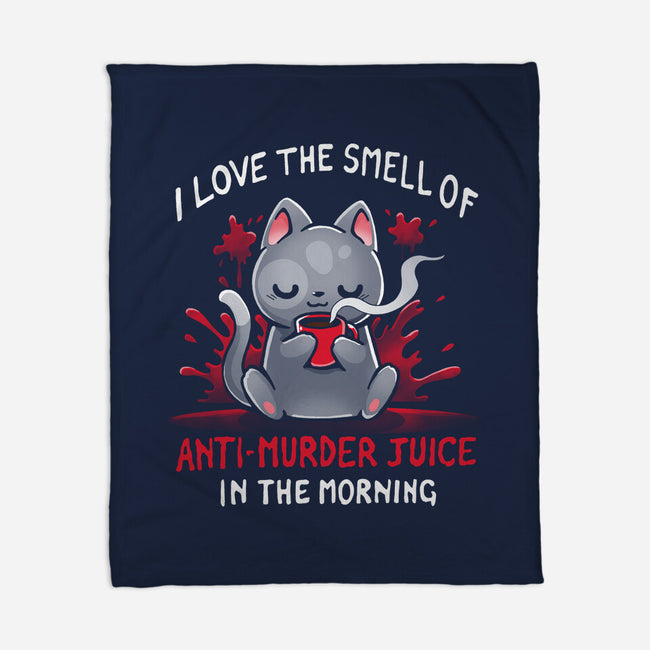 Anti-Murder Juice-None-Fleece-Blanket-Vallina84
