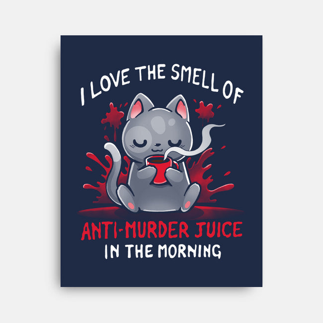 Anti-Murder Juice-None-Stretched-Canvas-Vallina84