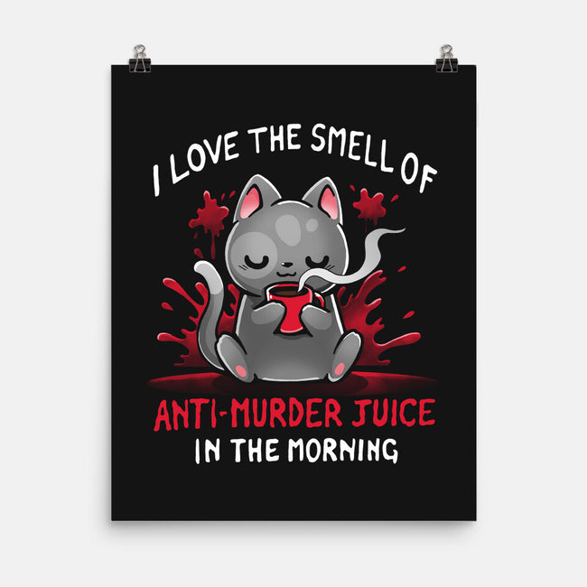 Anti-Murder Juice-None-Matte-Poster-Vallina84